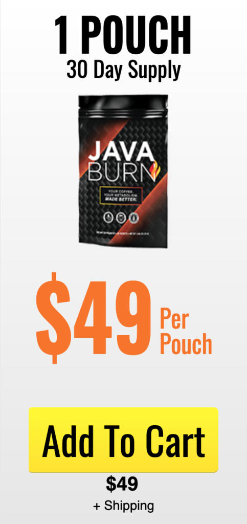 Java Burn 1 Pouch